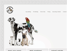 Tablet Screenshot of northshorepetminding.com.au